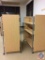 {{2X$BID}} (2) Rolling Shelving Units, includes 6 shelves per unit, can be used for hanging
