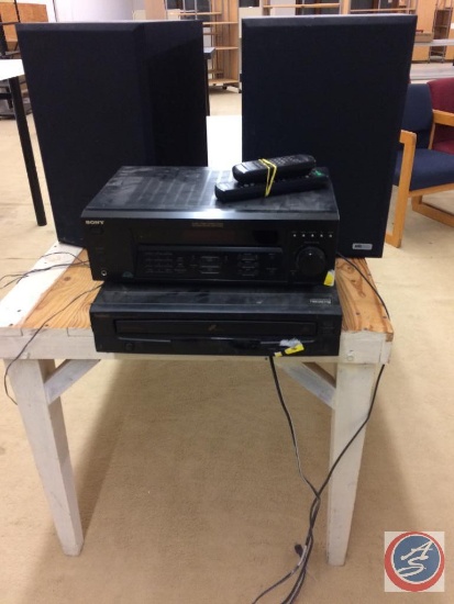 2 Stereo Consoles, 2 remotes, 2 speakers