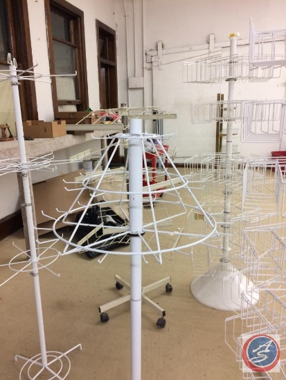 5 Wire Display Racks - Upstairs, bring help to remove