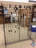 Display Stand includes hanging pegs