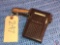 Vintage Trancel 6 Transistor Radio in Black Leather Case Model No. 6TP-346