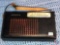 Vintage Midland Police Band Transistor Radio in Black Leather Case