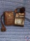 Continental 8 Transistor Radio and Maco Transistor Radio Both in Brown Leather Cases