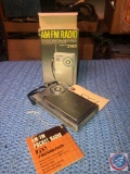 Soundesign Pocket Radio Model No. 2145 in Original Box