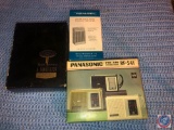 Sears Silvertone 8 Transistor Radio, Realistic Microsonic Solid State Radio and Panasonic AM/FM