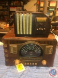Vintage Airline Portable Tube Radio and Vintage Zenith Tube Radio Model No. 78529