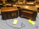 Vintage Philco Tube Radio Model No. PT-3 and RCA/Westinghouse/General Electric Patent Pending Tube