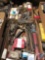 Jumper Cable Clamps, CT Co. Hoof Nippers Tongs, Electric Hex Bit Drill, Assorted Parts Such As Caps,