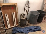 Propane Tank, Dolly, Free Standing Adjustable Neck, Kitchen Table Measuring 30