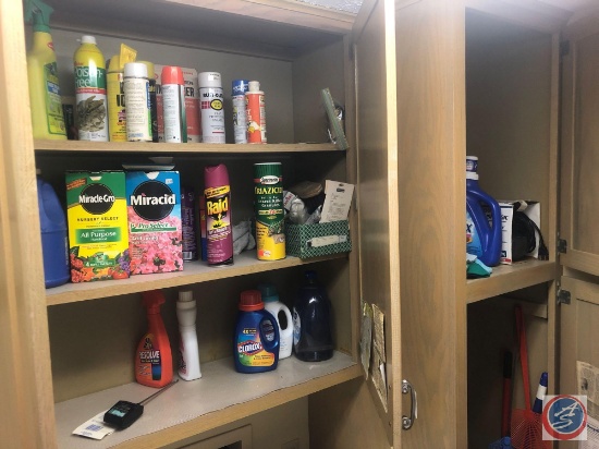 Assorted Gardening Supplies, Laundry Detergents and Insecticides [[PARTIALLY USED]]