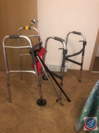 Invacare Walker Serial No. 80420 and Drive Medical Walker Model No. HX59JP