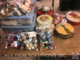 Large Assortment of Thread, Tins full of Buttons, Thimbles and More