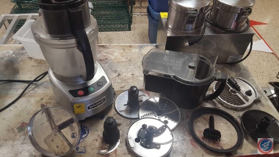 Waring Commercial Food Processor w/ Slicer and Grinder Attachments Model WFP16SCD