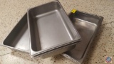 (6) Full Size Steam Table Pans