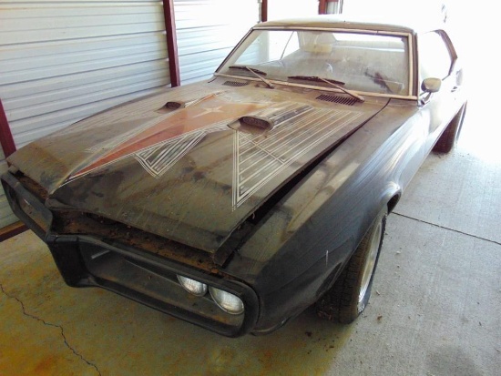 68 FIREBIRD DELINQUENT STORAGE AUCTION