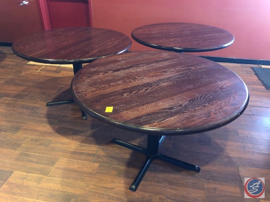 {{3X$BID}} Round Tables Measuring 48"