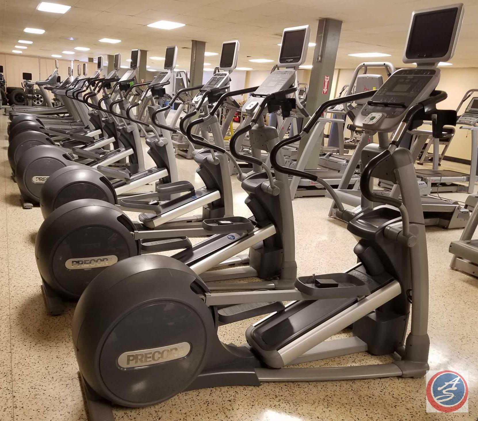 PRECOR EFX 546i Elliptical w/ 12'' LCD-TV Monitor Proxibid