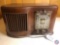 Vintage Sonora Radio Receiver with Wooden Knobs Model No. RCU-208