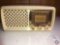 Vintage Ivory Silvertone Portable Tube Radio Catalog No. 2016