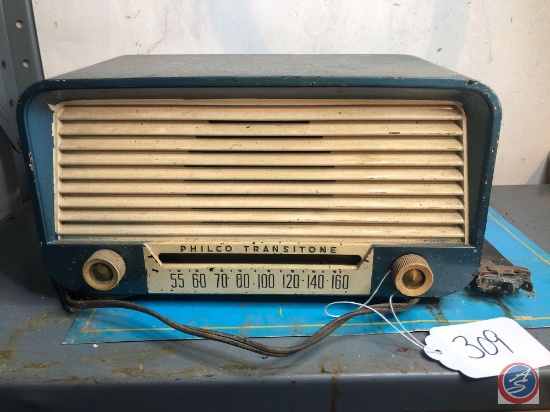 Philco Transitone Vintage Portable Tube Radio Model No. 51-530