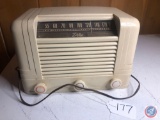Vintage Delco Portable Tube Radio Model No. R-1234