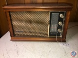 General Electric Vintage Long Range Radio Model No. T65B Walnut