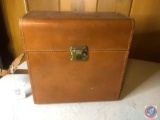 Polaroid Vintage Speed Liner Land Camera Model No. 95B in Leather Polaroid Case