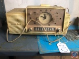 General Electric Vintage Clock Radio with Lighted Dial Model No. C-480A