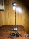 Unidyne Dynamic Uni-Directional Supercardioid Microphone Model No. 55 with Atlas Sound Stand