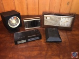 Channel Master Vintage Eight Transistor Super Fringe Clock Radio, Panasonic Vintage Radio Serial No.