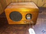 Belmont Vintage Portable Tube Radio Model No. 602B