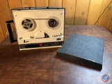 Solid State Portable Reel-To-Reel Tape Recorder Marked P [[NO BRAND OR MODEL NO. VISIBLE]]