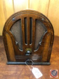 1934 Philco Vintage Superheterodyne Cathedral Radio Chassis Type 84 Code 121