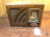 1938 Philco Vintage Portable Tube Radio Model No. 38-12