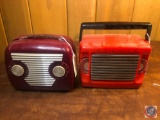 Zenith Portable Transistor Radio Model No. T402 and Motorola Portable Transistor Radio