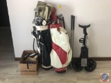 Catalina Golf Clubs by McGregor in Golf Bag and Wilson Golf Clubs in Intech Golf Bag, Foot Joy 7 1/2