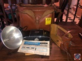 Kodak Tourist II Camera with Bulbs, Flash Attachment, Leather Case and Carrying Bag Includes