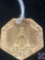 German American Bund Rally Deutscher Tag New York 1935 VDG Fob. The dimensions are 1 5/16? wide by 1