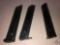 (2) Ruger .22 Long Rifle Magazines and (1) Browning .22 Long Rifle Magazine