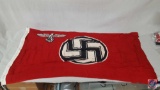 German WWII Government State Service Swastika Banner Flag. Measures 58 7/8