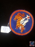 USAAF WWII Army 14th Air Force Flight Jacket Squadron Patch. Measures 4 3/4? in diameter. The front