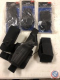 (3) Uncle Mike's Triple 30 Round M4/M16 Magazine Pouch, Safariland Group SLS Tactical Holster Model