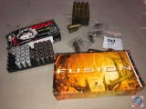 130 Gr. Fusion 270 Winchester Ammo (16 Rounds), 115 Gr. FMJ Wolf Steel Case 9mm Luger Ammo (39