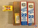 Master Mag 22 LR Ammo (2) Box of 100, Western 22 LR Ammo (partial box), Western 22 Short (partial