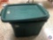 (2) Rubbermaid Rough Neck Totes with Lids