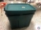 (2) Rubbermaid Rough Neck Totes with Lids