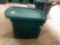 (2) Rubbermaid Rough Neck Totes with Lids