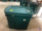 (2) Rubbermaid Rough Neck Totes with Lids