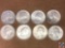 (8) 1964 Philadelphia Mint Washington Quarters