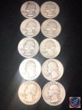 (1) 1944 San Francisco Mint Washington Quarter and (19) 1944 Philadelphia Mint Washington Quarters